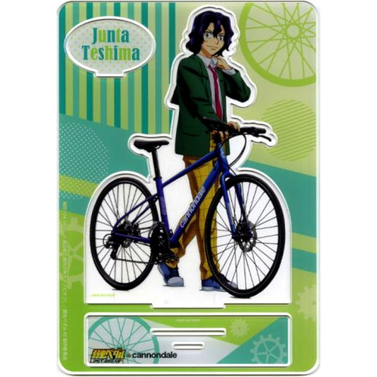 Junta Teshima Yowamushi Pedal LIMIT BREAK x Cannondale Quick Campaign BIG Acrylic Stand Bonus Item [USED]