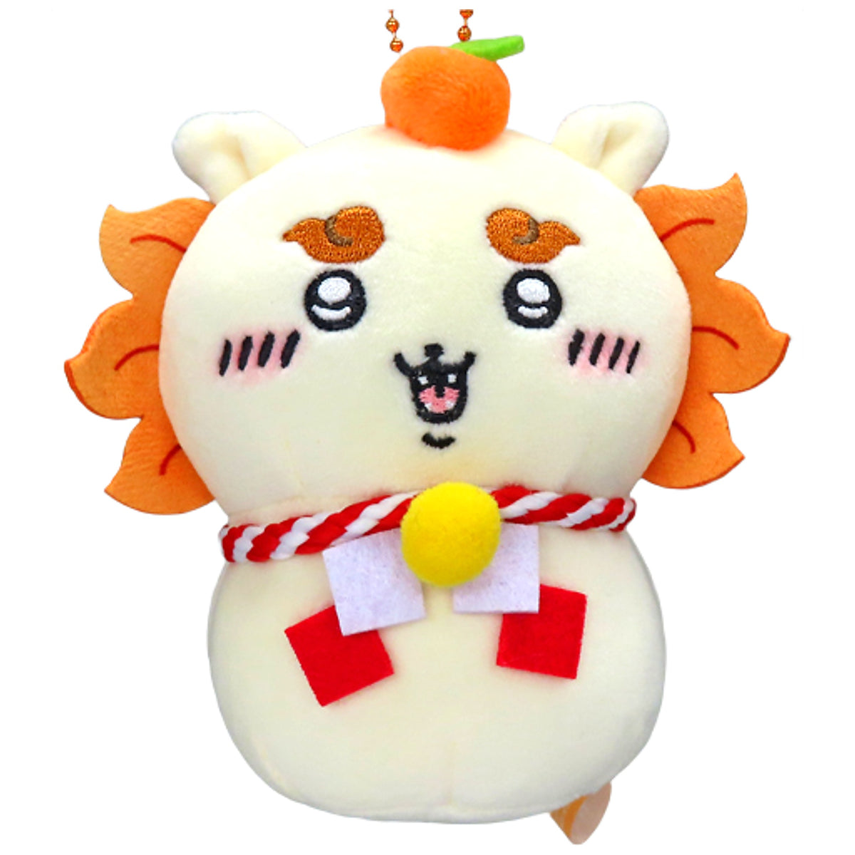 Chiikawa: Nanka Chiisakute Kawaii Yatsu Shisa Omochi Mochi Mochi Mascot Post Office Online Shop Limited Keychains [USED]