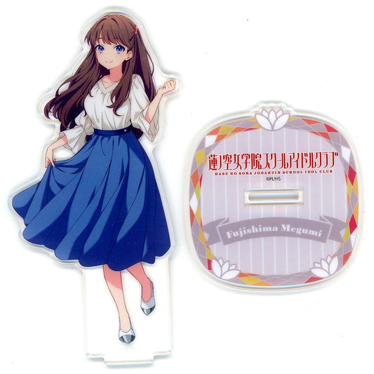 Megumi Fujishima Acrylic Stand Summer Casual Ver. Love Live! Hasunosora Girls' High School Idol Club Official Tie-up Shop by Gamers Branch [USED]