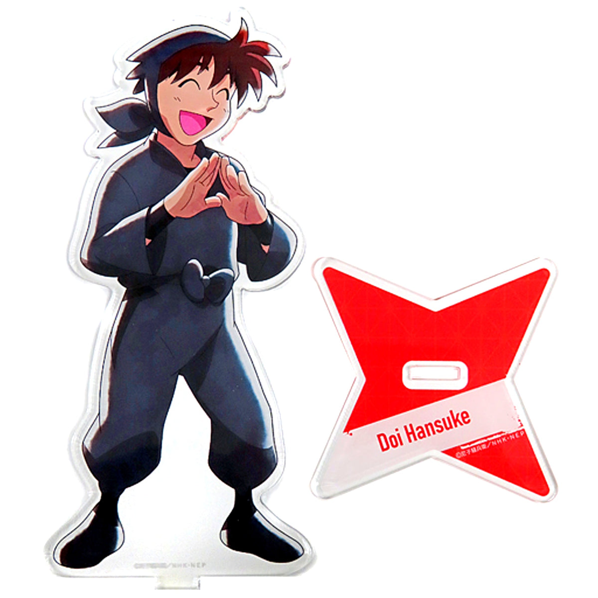 Hansuke Doi Acrylic Stand Nintama Rantaro x Tokyo Tower Run up to the Main Deck! [USED]
