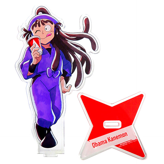 Kanemon Ohama Acrylic Stand Nintama Rantaro x Tokyo Tower Run up to the Main Deck! [USED]