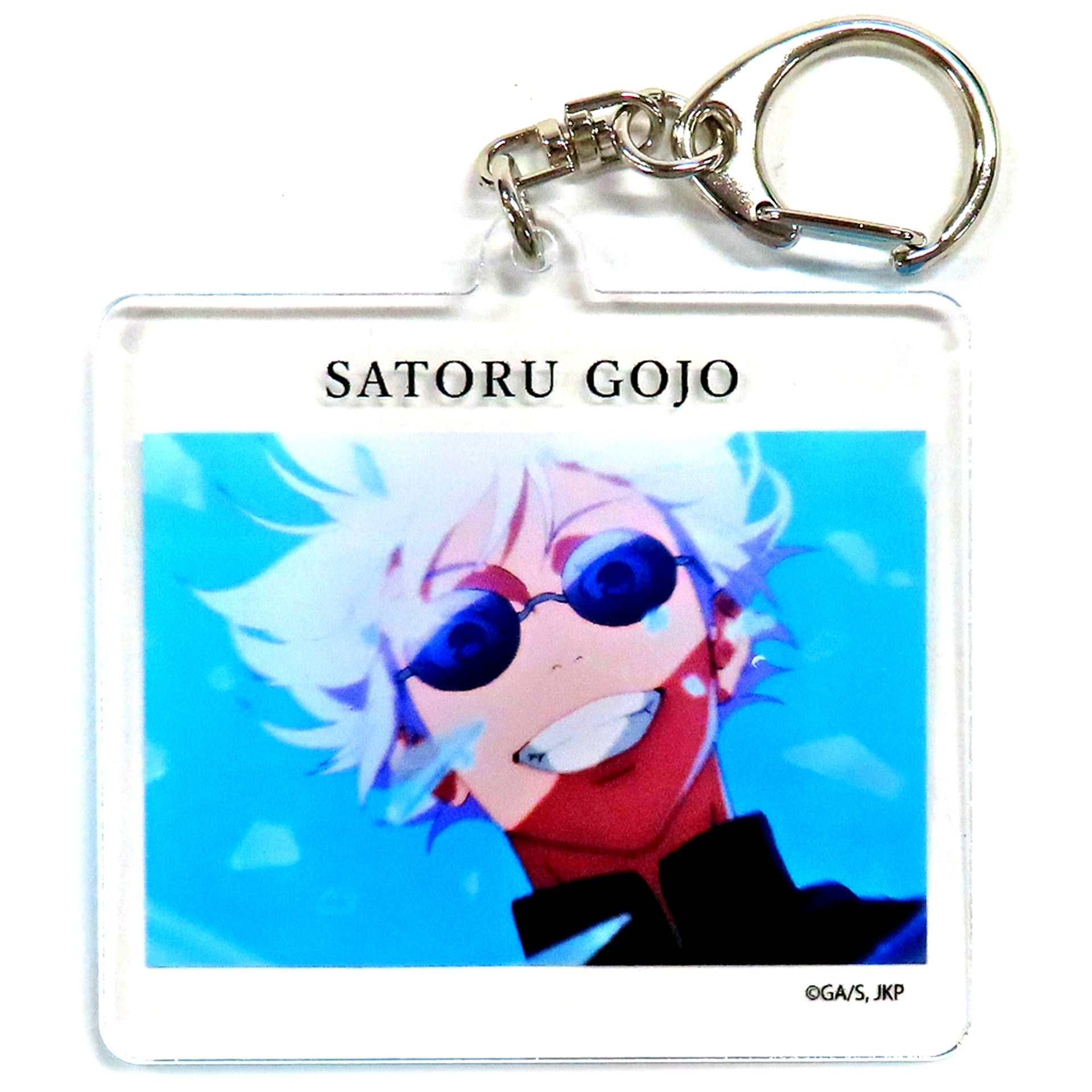 Satoru Gojo Blue Sky MAPPA TSUTAYA Jujutsu Kaisen Hidden Inventory Premature Death Acrylic Keychain [USED]