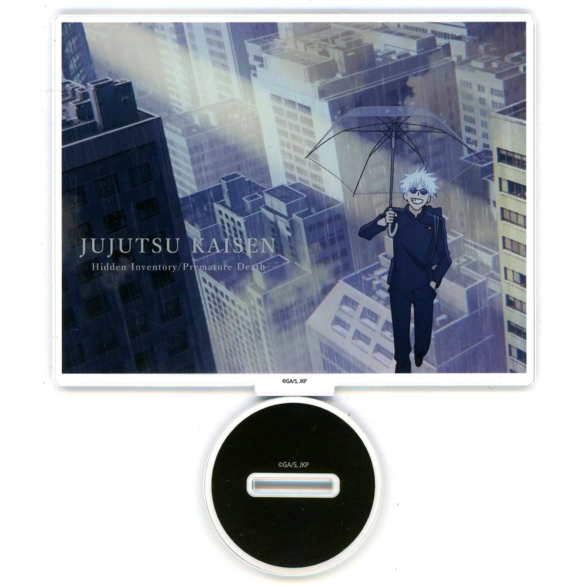 Satoru Gojo Rain Jujutsu Kaisen: Hidden Inventory/Premature Death Acrylic Stand MAPPA x TSUTAYA [USED]