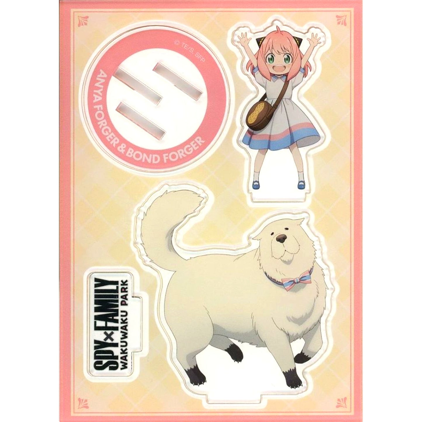 Anya Forger & Bond Forger SPY x FAMILY Wakuwaku Park Acrylic Stand [USED]