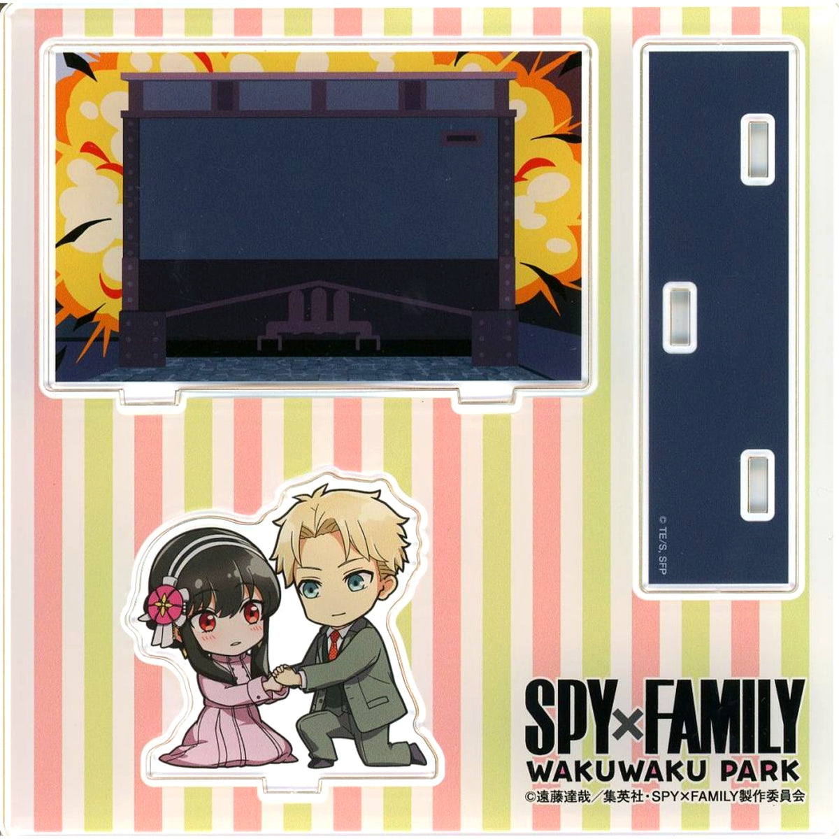 Loid & Yor B Spy x Family Waku Waku Park Famous Scene Acrylic Stand [USED]
