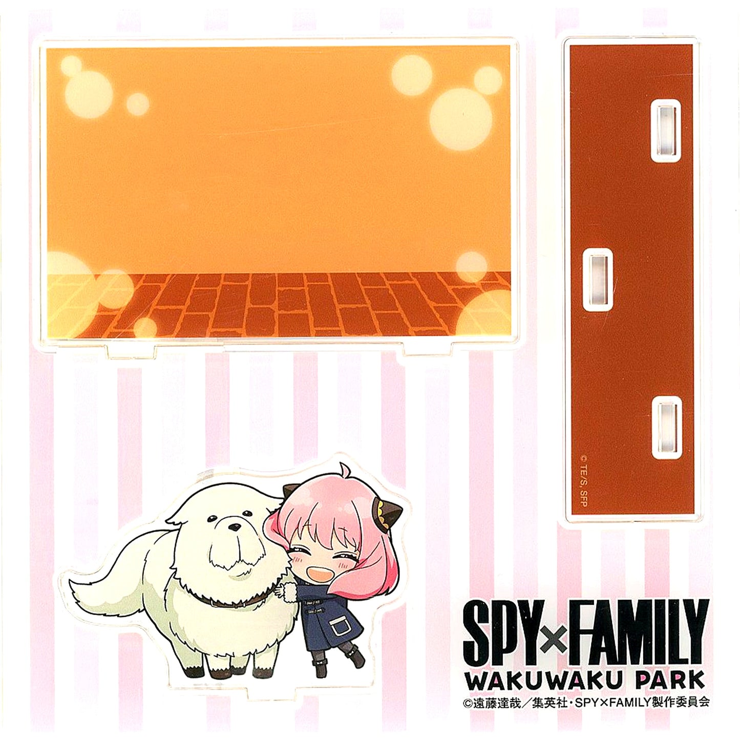 Anya Forger & Bond Forger SPY x FAMILY Wakuwaku Park Famous Scene Acrylic Stand E [USED]