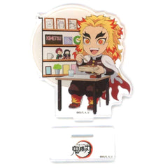 Demon Slayer: Kimetsu no Yaiba Kyojuro Rengoku Korean Store Original Illustration Random Acrylic Stand ufotable Dining Hiroma Limited Acrylic Stands [USED]