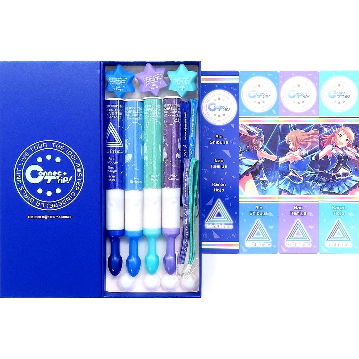 THE IDOLM@STER Cinderella Girls Triad Primus ConnecTrip! Ver. Official Concert Light Set [USED]