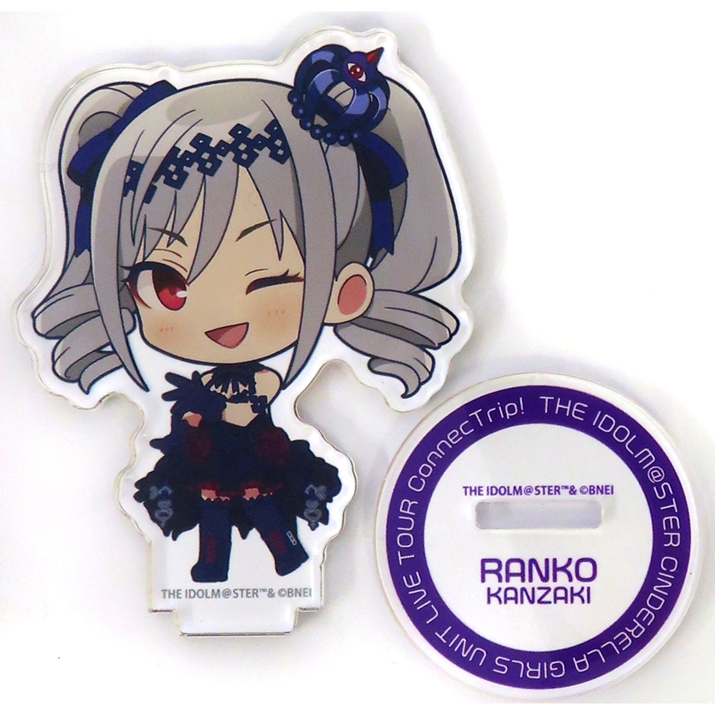 Ranko Kanzaki ConnecTrip! Ver. Official Mini Acrylic Stand The Idolmaster Cinderella Girls [USED]