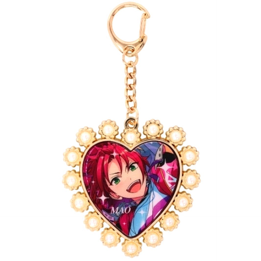 Mao Isara Ensemble Stars!! Heart Bijou Keychain [USED]