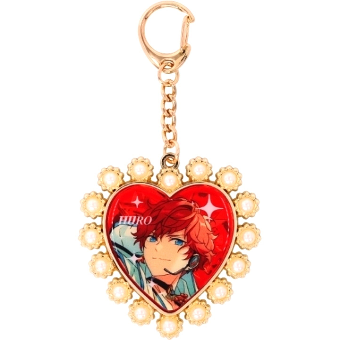 Hiiro Amagi Ensemble Stars!! Heart Bijou Keychain [USED]