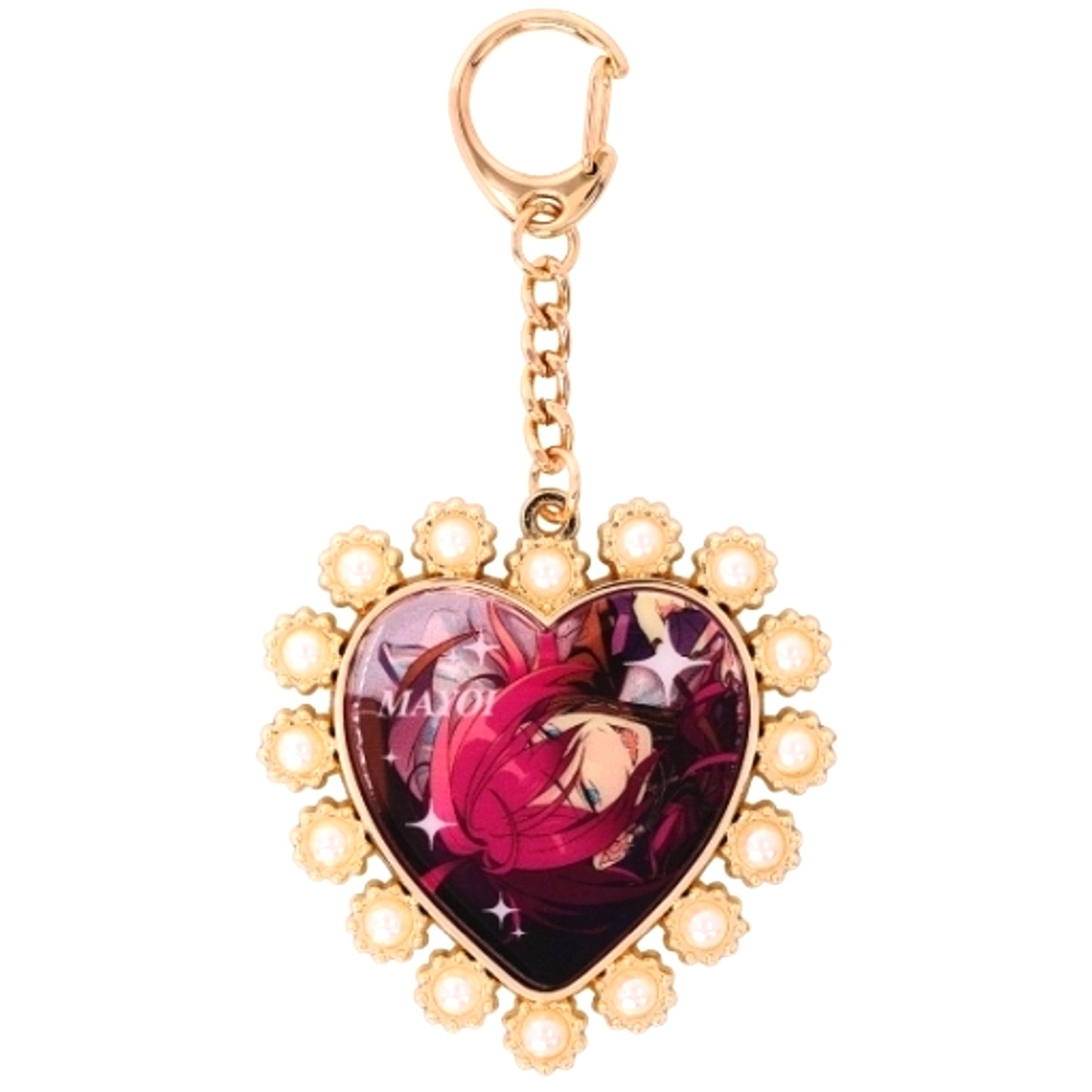 16 Mayoi Ayase Ensemble Stars!! Heart Bijou Keychain [USED]