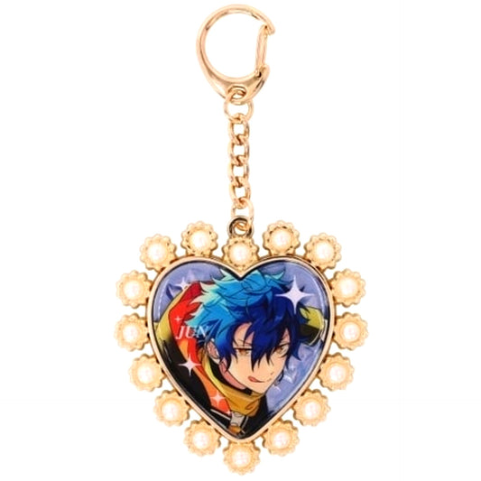 21 Jun Sazanami Ensemble Stars!! Heart Bijou Keychain [USED]