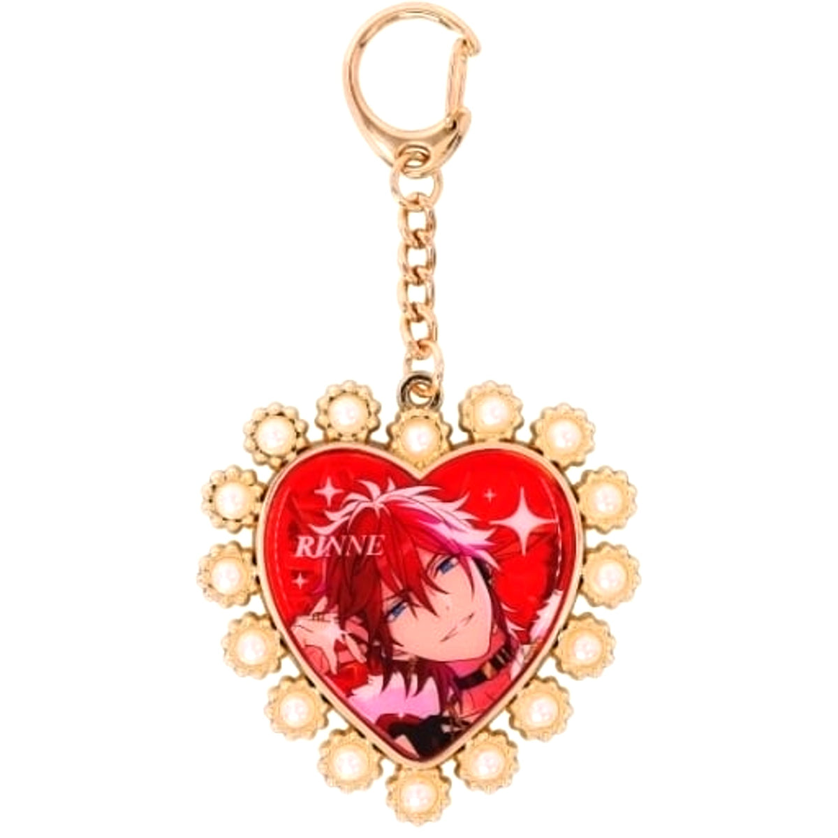 26 Rinne Amagi Ensemble Stars!! Heart Bijou Keychain [USED]