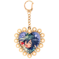 29 Niki Shiina Ensemble Stars!! Heart Bijou Keychain [USED]