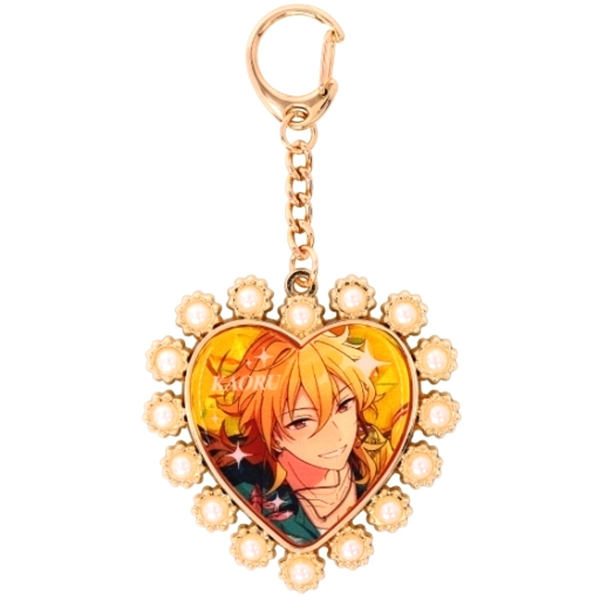 31 Kaoru Hakaze Ensemble Stars!! Heart Bijou Keychain [USED]