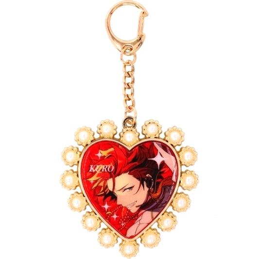 Kuro Kiryu 39 Ensemble Stars!! Heart Bijou Keychain [USED]