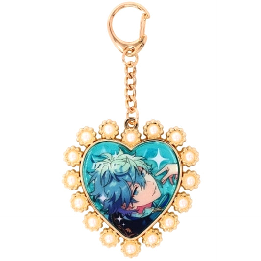 43 Izumi Sena Ensemble Stars!! Heart Bijou Keychain [USED]