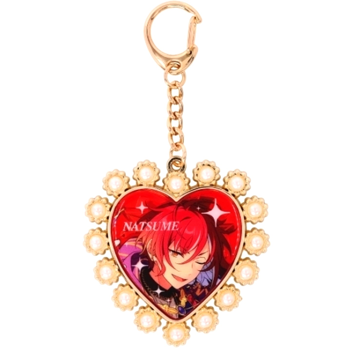 Natsume Sakasaki Ensemble Stars!! Heart Bijou Keychain [USED]