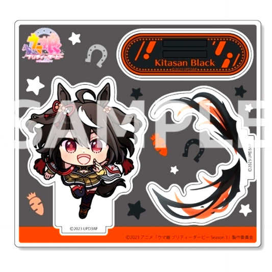 Kitasan Black Race Ver. Anipop Acrylic Stand Uma Musume Pretty Derby Season 3 [USED]