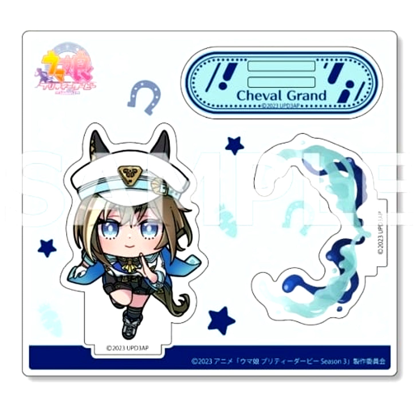 Cheval Grand Uma Musume: Pretty Derby Season 3 Anipop Acrylic Stand Race Ver. [USED]
