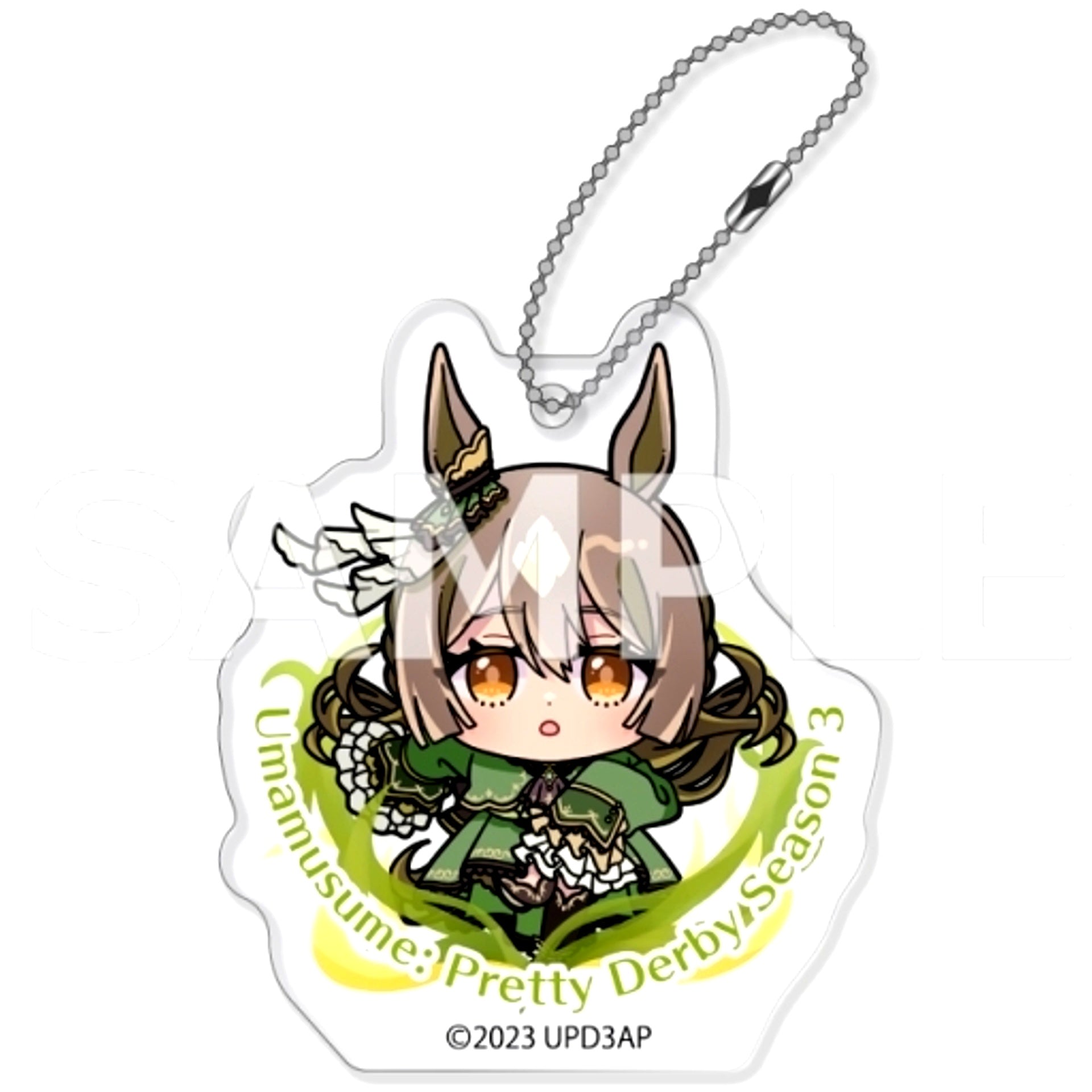 Satono Diamond Race Ver. Anipopu Acrylic Block Keychain Umamusume: Pretty Derby Season 3 [USED]
