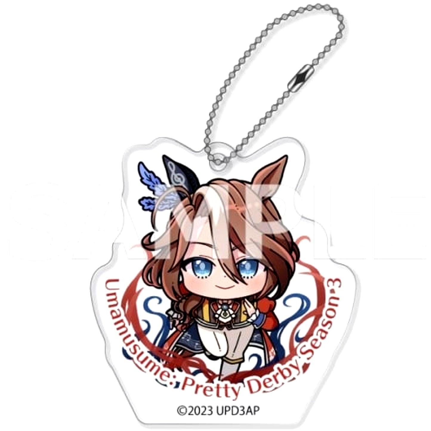Sounds of Earth Uma Musume Pretty Derby Season 3 Anipop Acrylic Block Keychain Race Ver [USED]