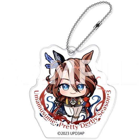 Sounds of Earth Uma Musume Pretty Derby Season 3 Anipop Acrylic Block Keychain Race Ver [USED]