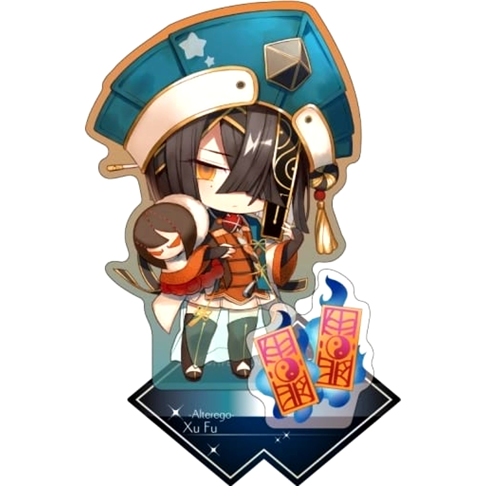 Fate/Grand Order Xu Fu Alter Ego Charatoria Acrylic Stand [USED]