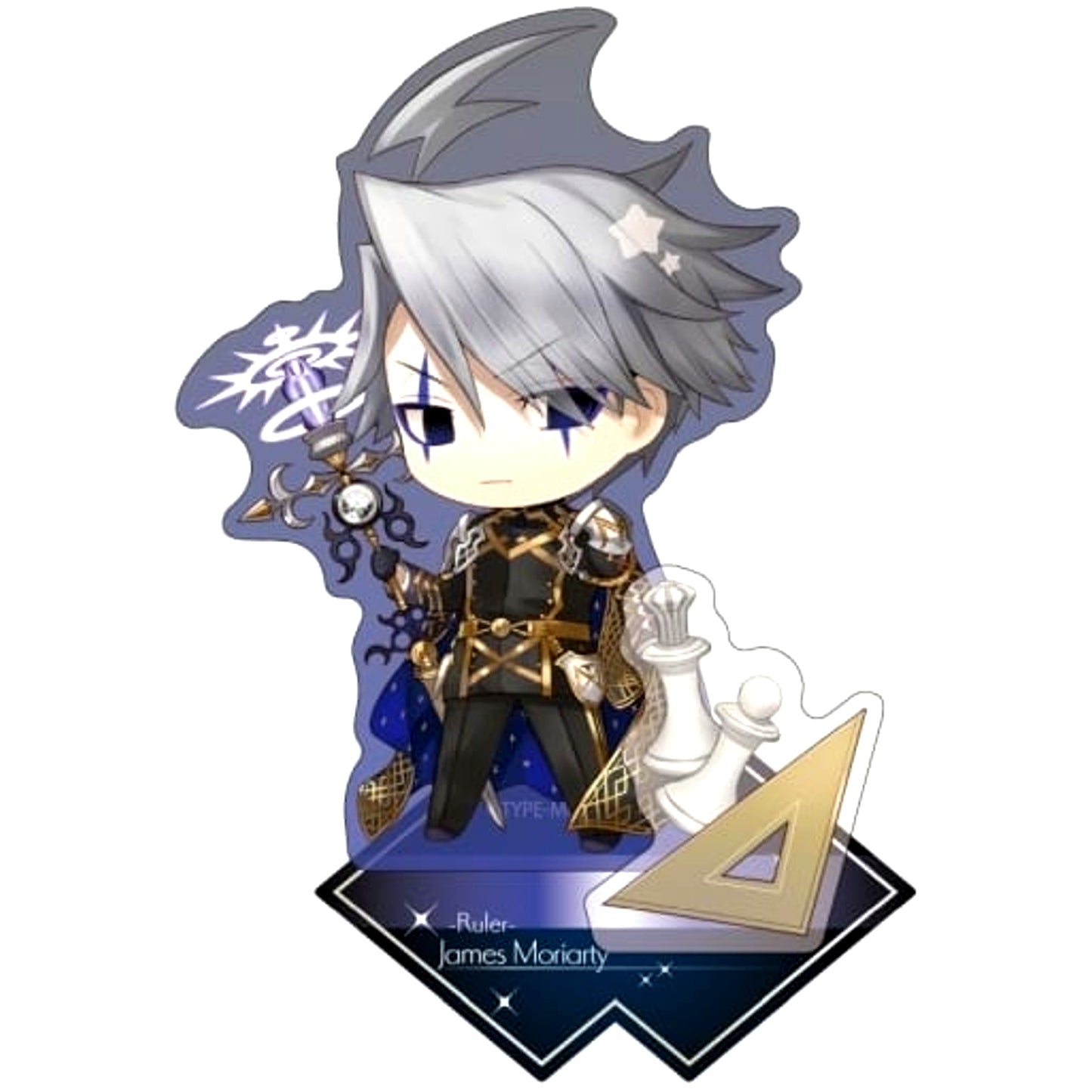 Fate/Grand Order James Moriarty Ruler Charatoria Acrylic Stand [USED]
