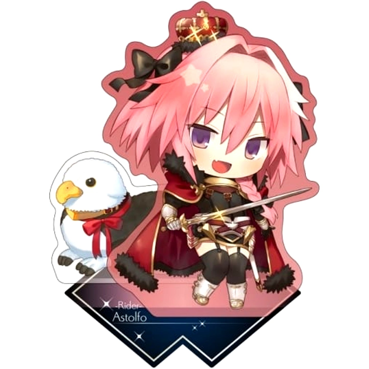 Fate/Grand Order Astolfo Rider Charatoria Acrylic Stand [USED]