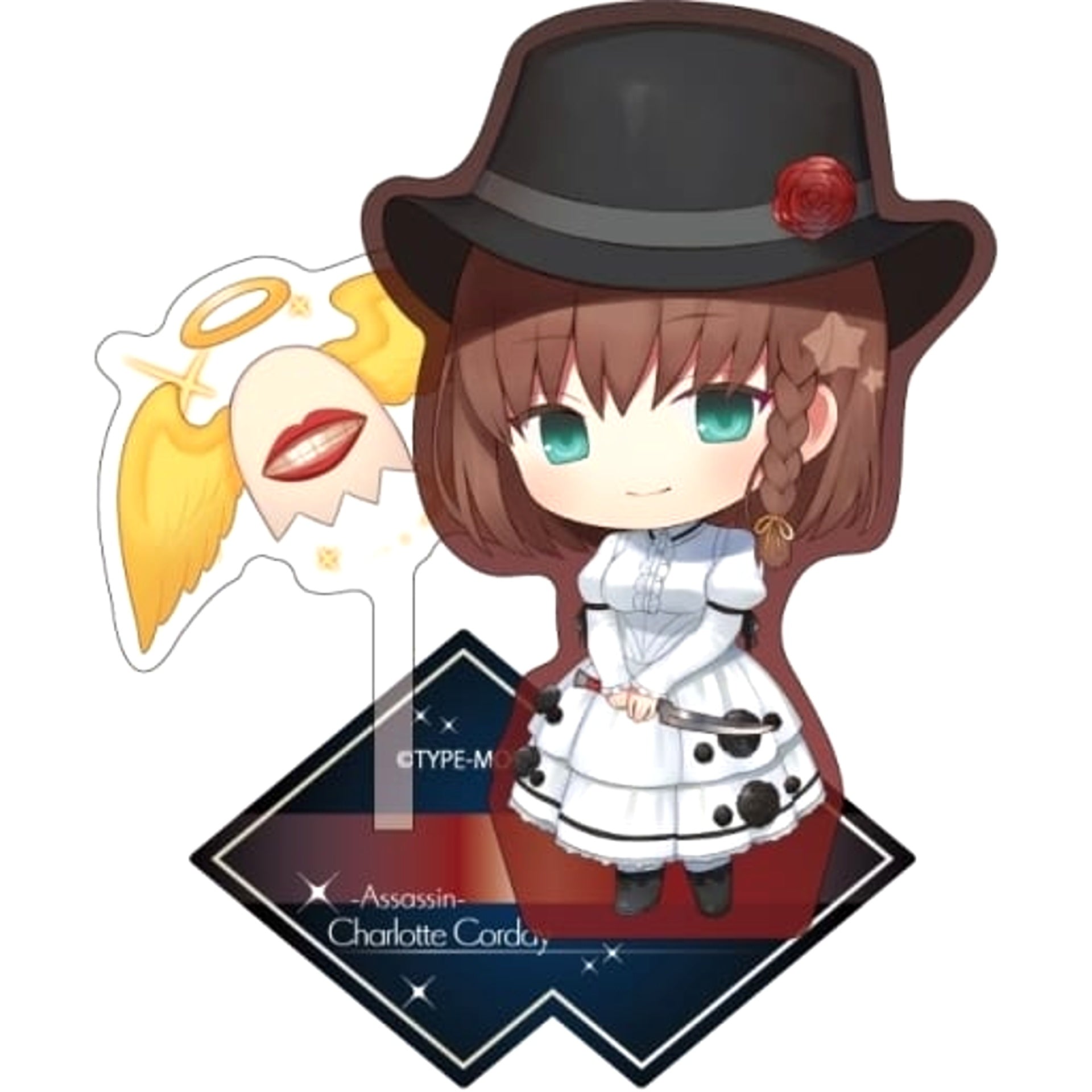 Fate/Grand Order Assassin Charlotte Corday Charatoria Acrylic Stand Acrylic Stands [USED]