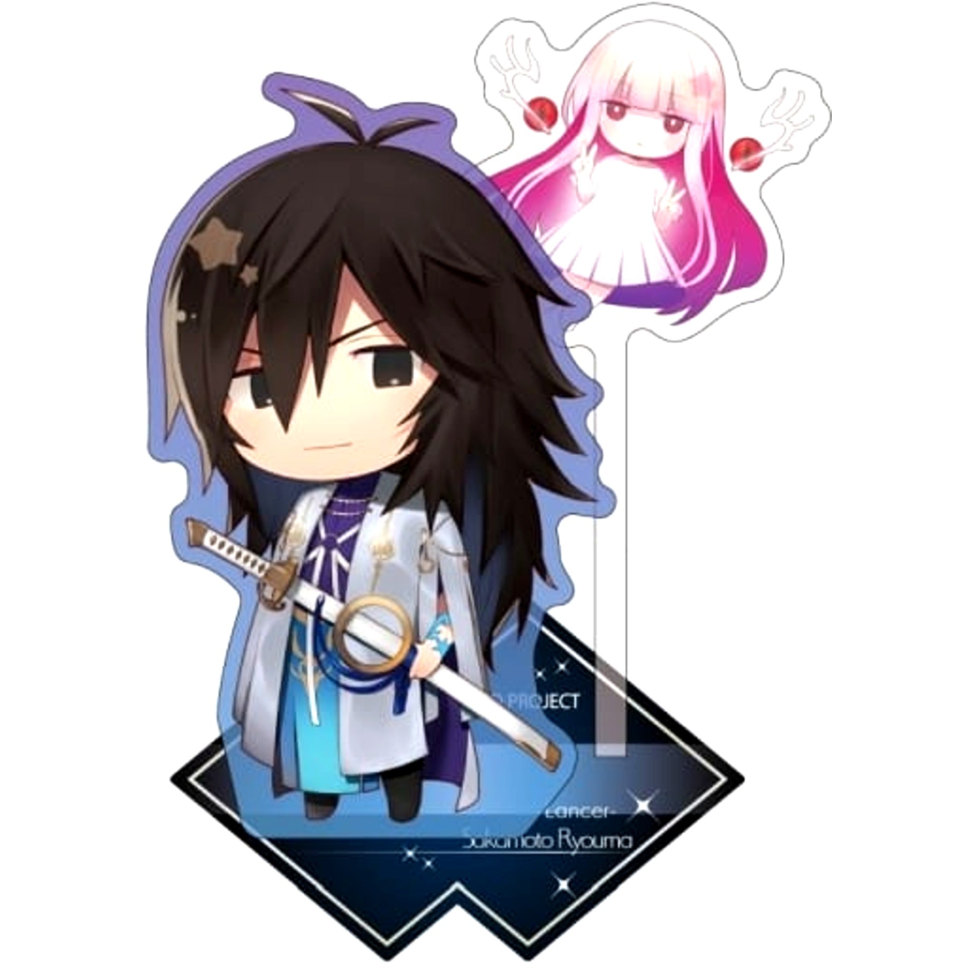 Fate/Grand Order Ryoma Sakamoto Lancer Charatoria Acrylic Stand [USED]