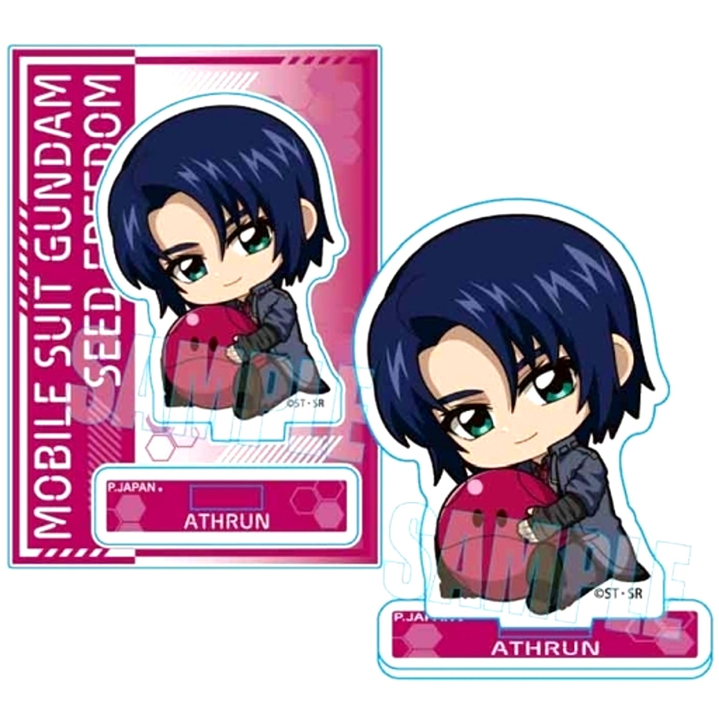 Athrun Zala Mobile Suit Gundam SEED FREEDOM Gyugyutto Mini Stand [USED]