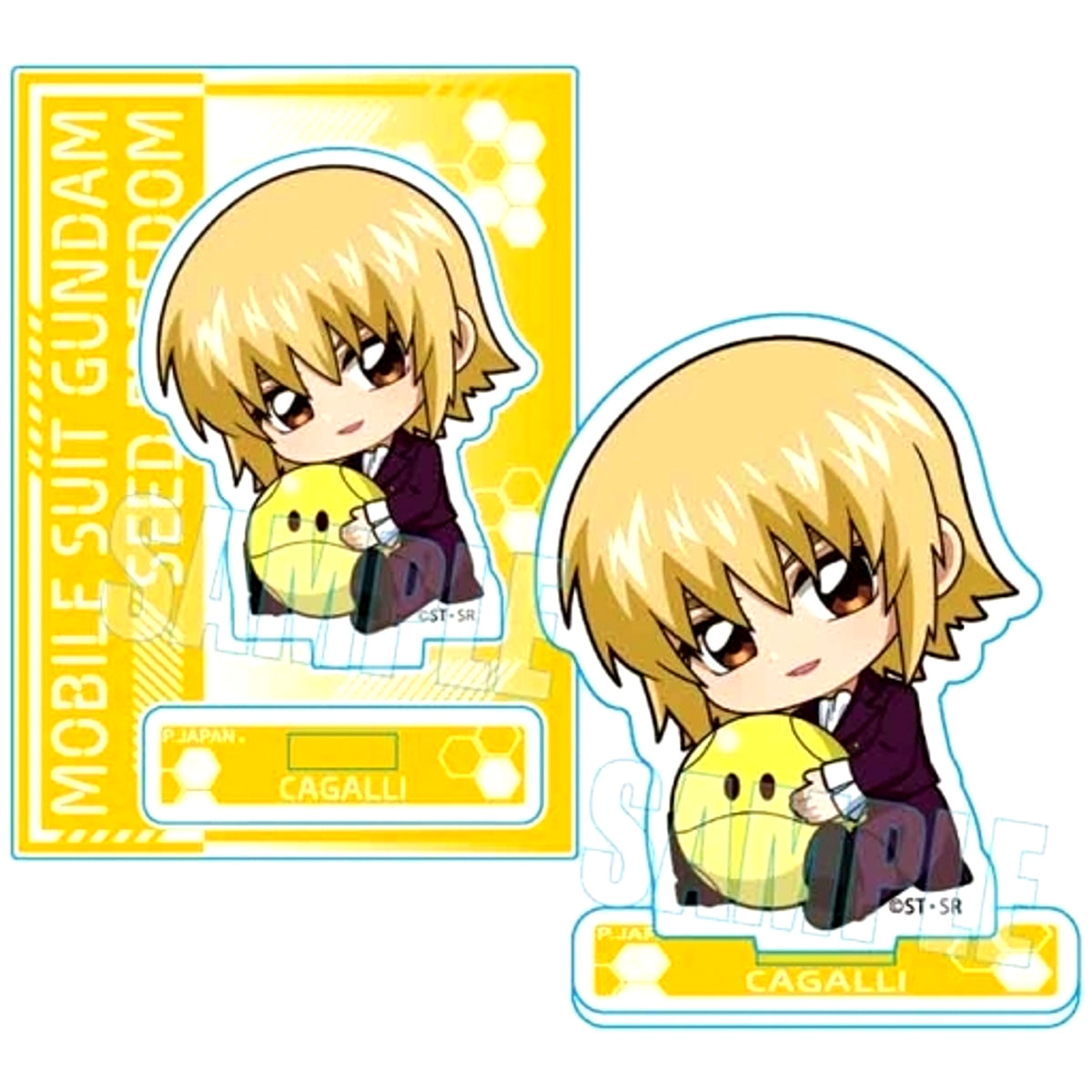 Cagalli Yula Athha Mobile Suit Gundam SEED FREEDOM Gyugyutto Mini Stand [USED]