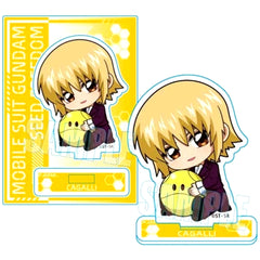 Cagalli Yula Athha Mobile Suit Gundam SEED FREEDOM Gyugyutto Mini Stand [USED]
