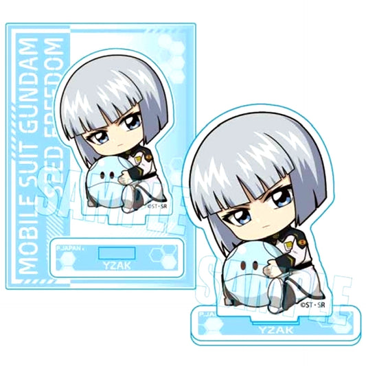 Yzak Joule Mobile Suit Gundam SEED FREEDOM Gyugyutto Mini Stand [USED]