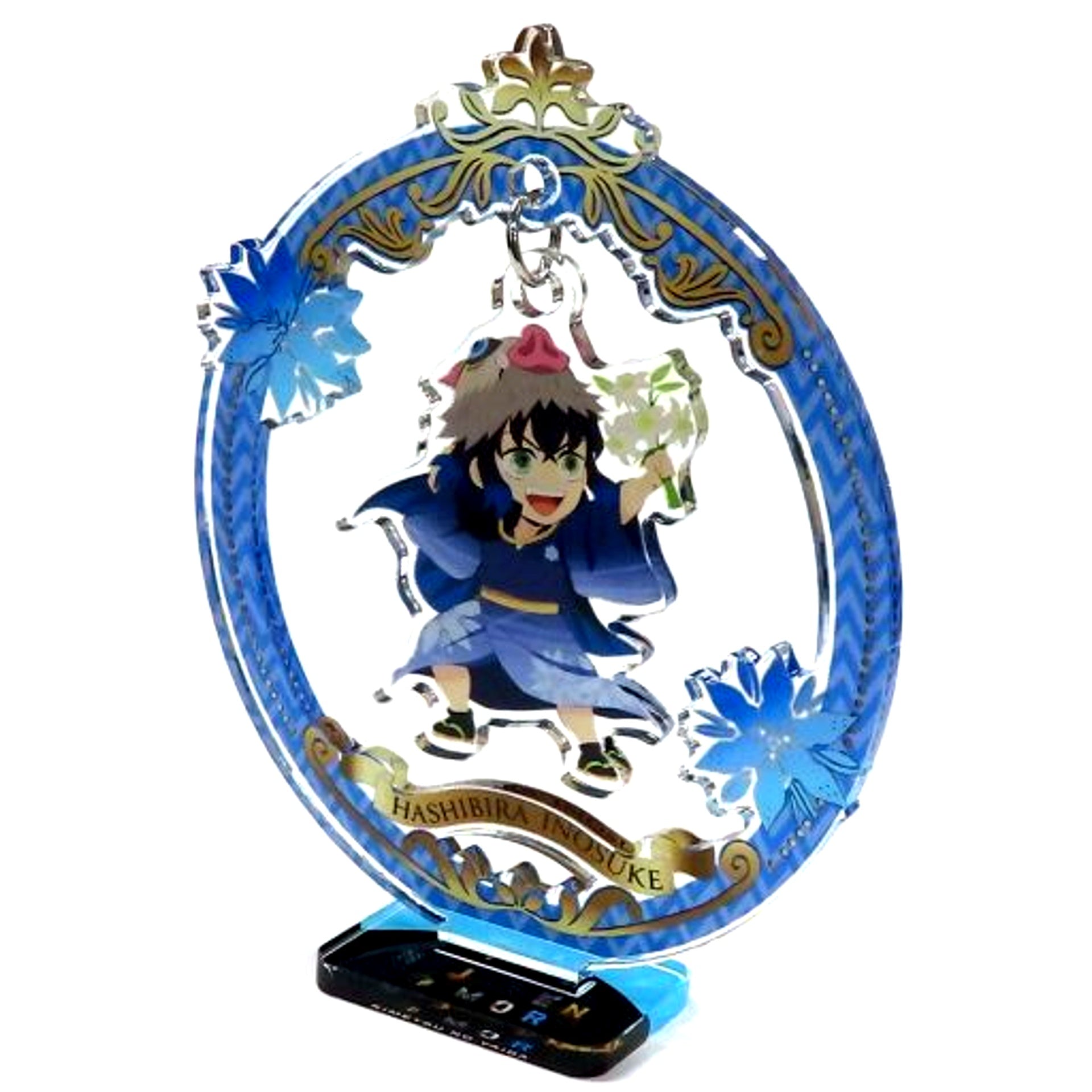 Inosuke Hashibira Nijigen no Mori x Demon Slayer: Kimetsu no Yaiba 3rd Yura Yura Acrylic Stand A 2023 [USED]