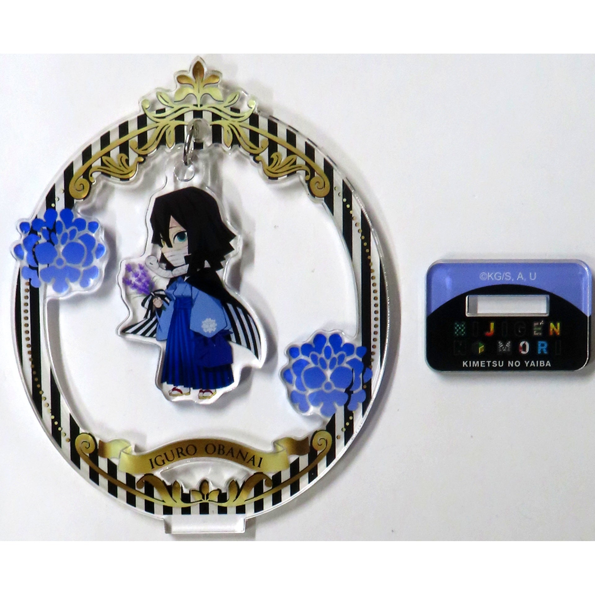 Obanai Iguro Nijigen no Mori x Demon Slayer 3rd Yurayura Acrylic Stand B 2023 [USED]