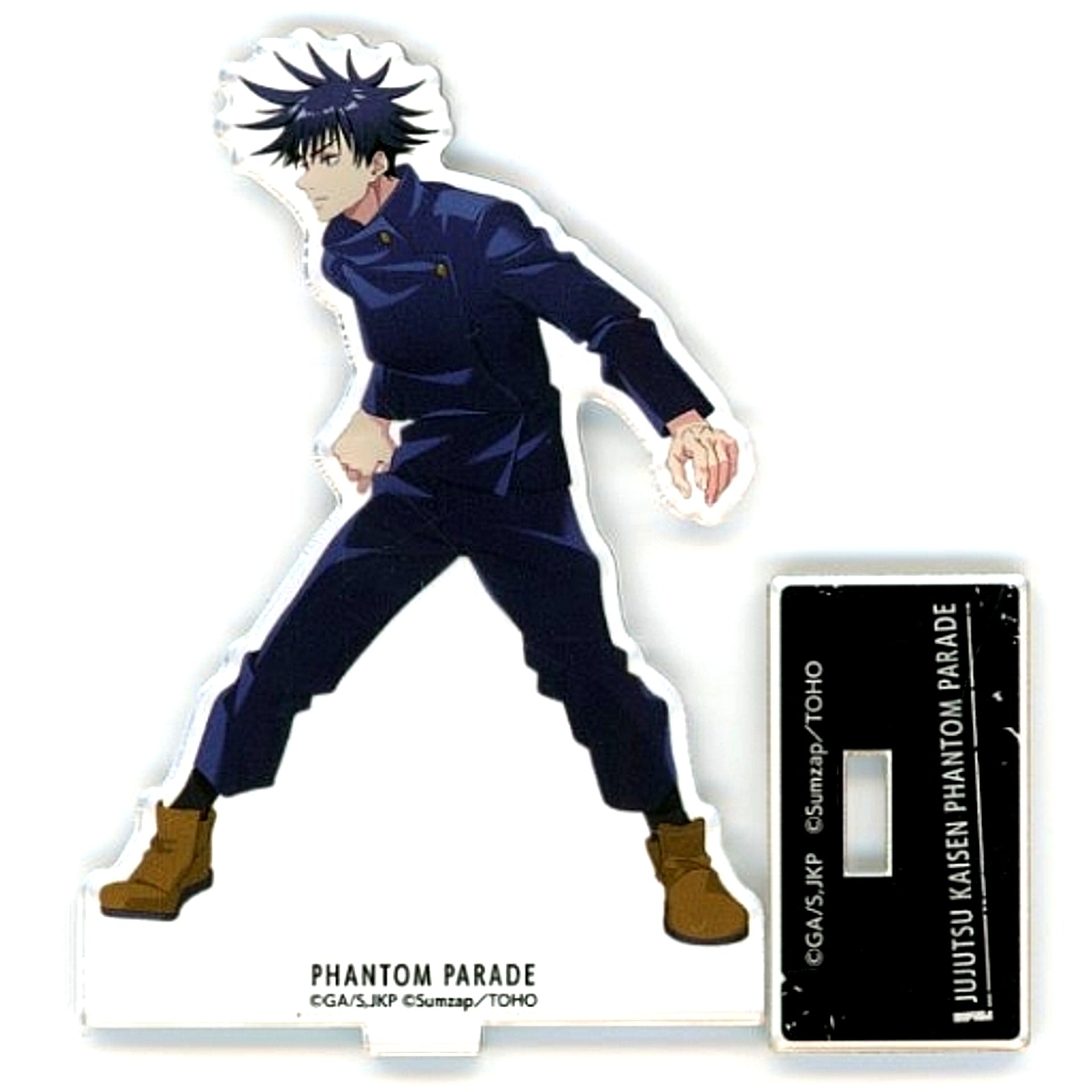Megumi Fushiguro Jujutsu Kaisen Phantom Parade Genei Yako Hompo in Laforet Harajuku Vol. 1 Battle Character Acrylic Stand [USED]
