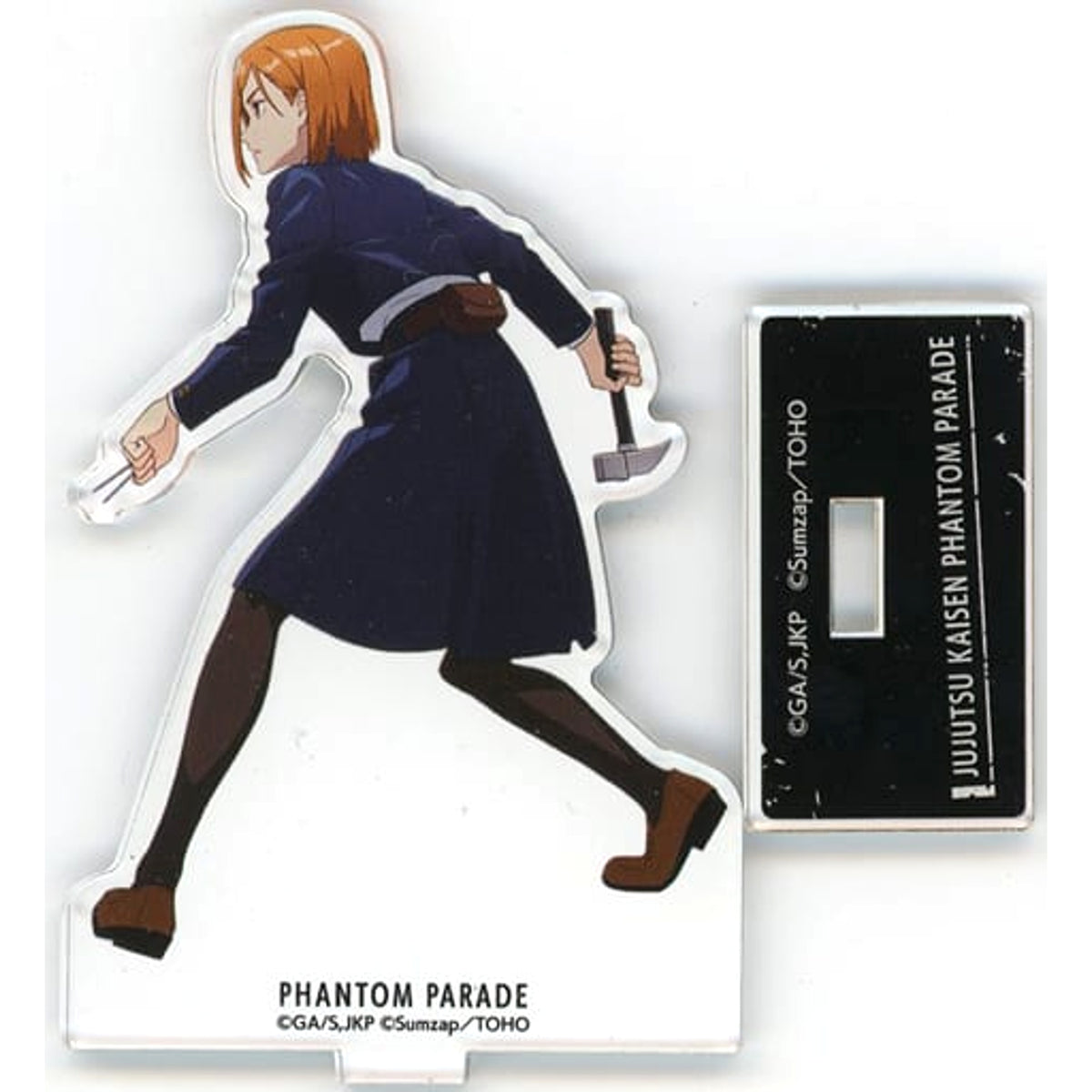 Jujutsu Kaisen: Phantom Parade Nobara Kugisaki Battle Character Acrylic Stand vol. 1 Gen'ei Yakou Honpo in Laforet Harajuku Acrylic Stands [USED]