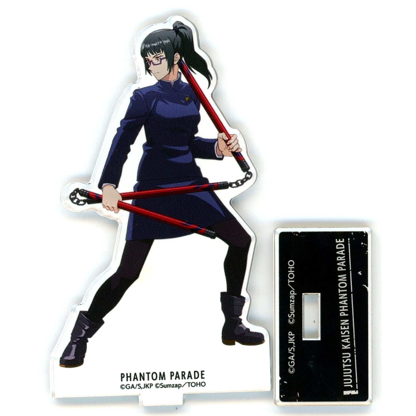 Maki Zenin Jujutsu Kaisen Phantom Parade Gen'ei Yako Honpo in Laforet Harajuku Battle Character Acrylic Stand Vol. 2 [USED]