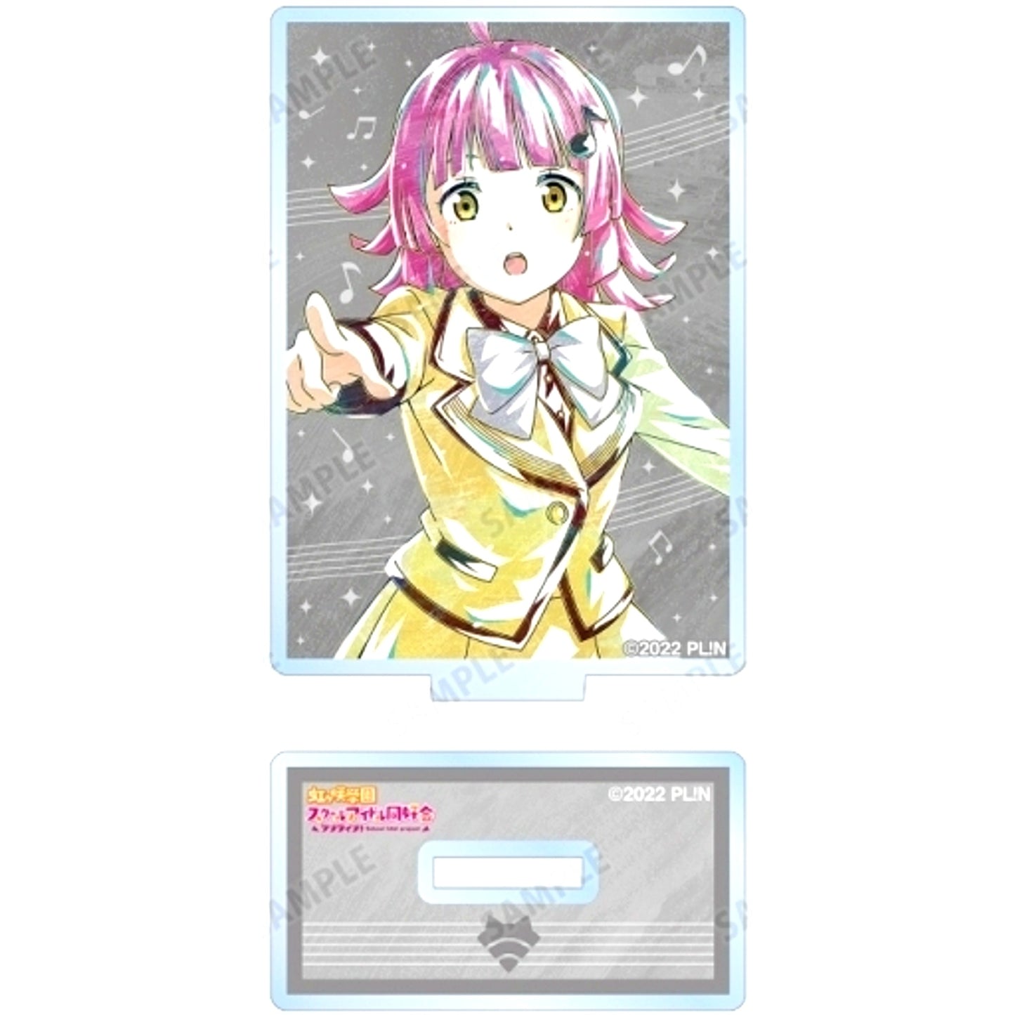 Rina Tennoji Love Live! Nijigasaki High School Idol Club Trading Ani-Art Acrylic Stand [USED]