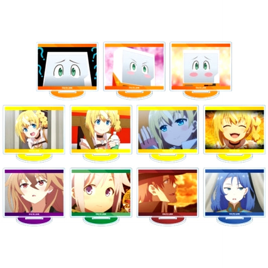 Set of 11 Trading Acrylic Stand Reborn as a Vending Machine I Now Wander the Dungeon [USED]
