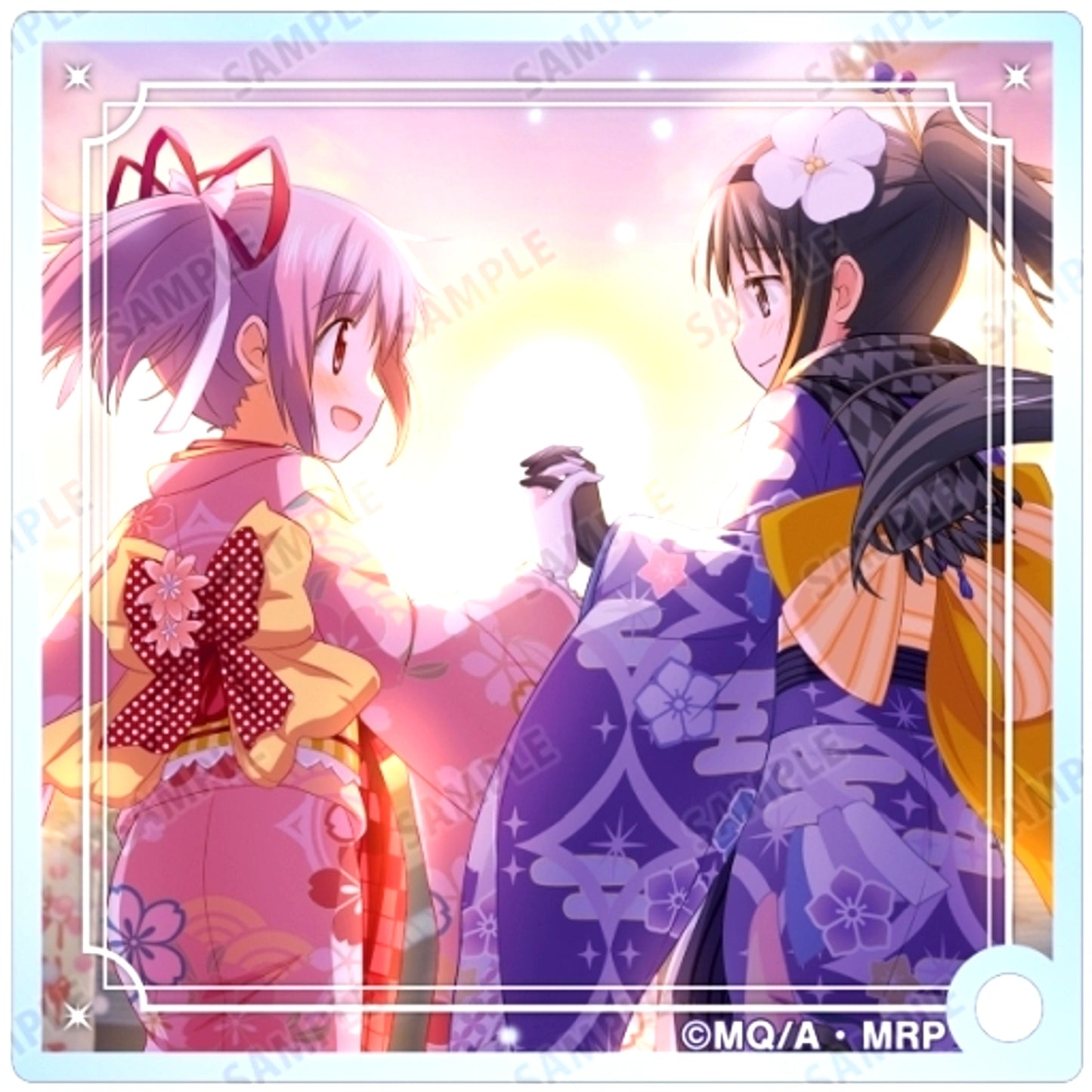 To the True End Magia Record Puella Magi Madoka Magica Side Story Trading Acrylic Stand Panel [USED]