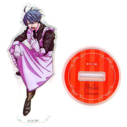 Shiki Ichinose Tougen Anki x Tree Village Cafe Mini Mini Acrylic Stand Collection Maid Vol. 2 [USED]