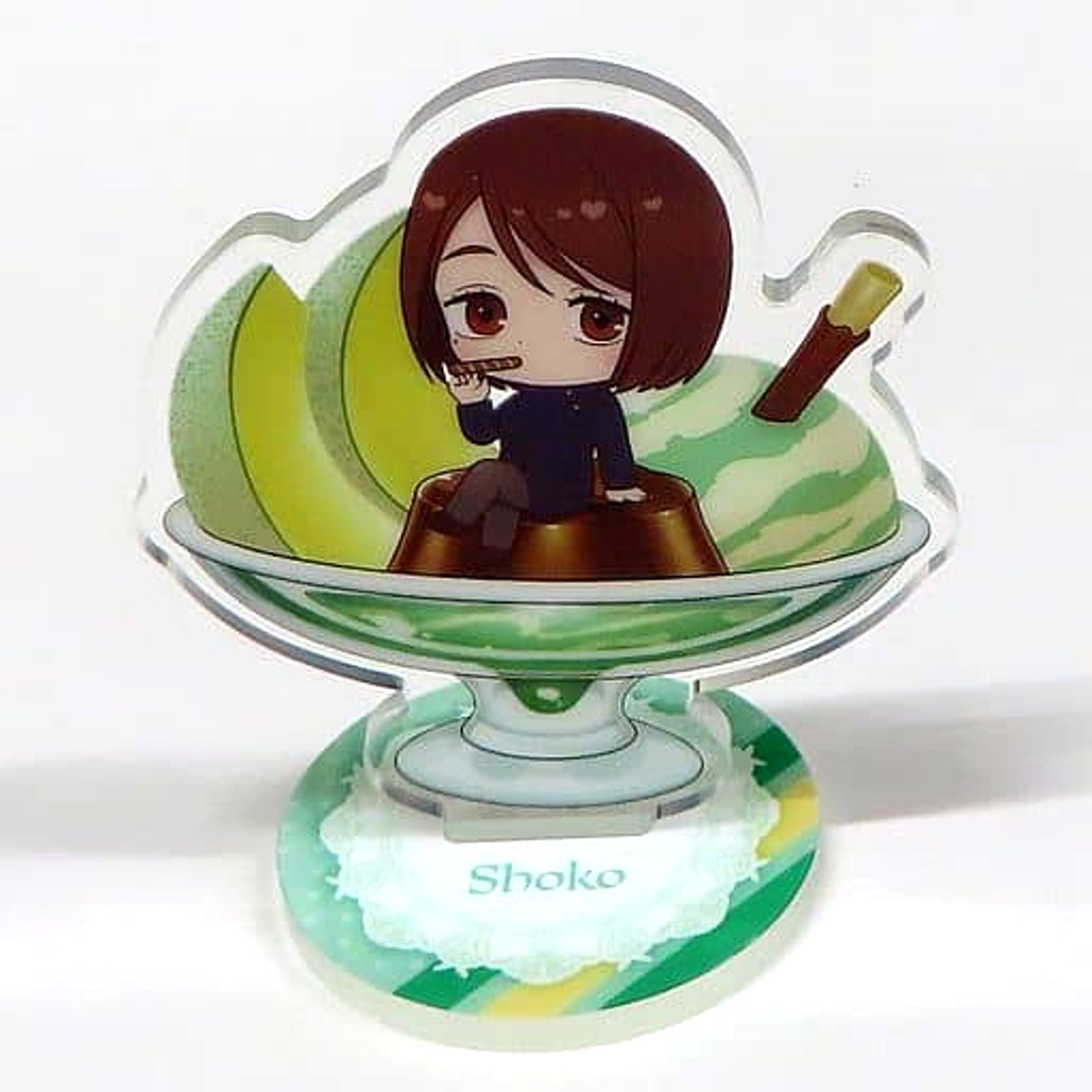 Jujutsu Kaisen Shoko Ieiri Punitopp Parfait-on Assort vol. 2 Acrylic Stand Acrylic Stands [USED]