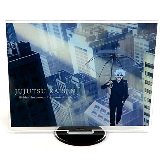 Satoru Gojo Scene Shot Illustration Umbrella Jujutsu Kaisen Hidden Inventory Premature Death Acrylic Stand [USED]