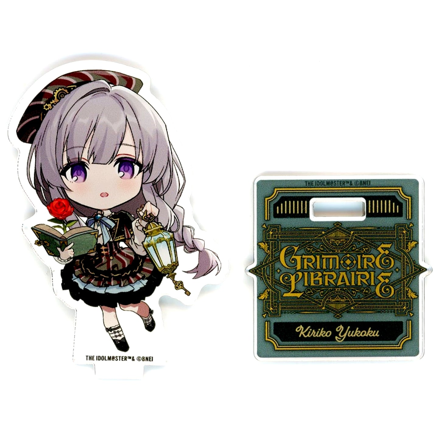 Kiriko Yuikoku The Idolmaster Shiny Colors Trading Chibi Char Acrylic Stand ver.2 TSUTAYA [USED]