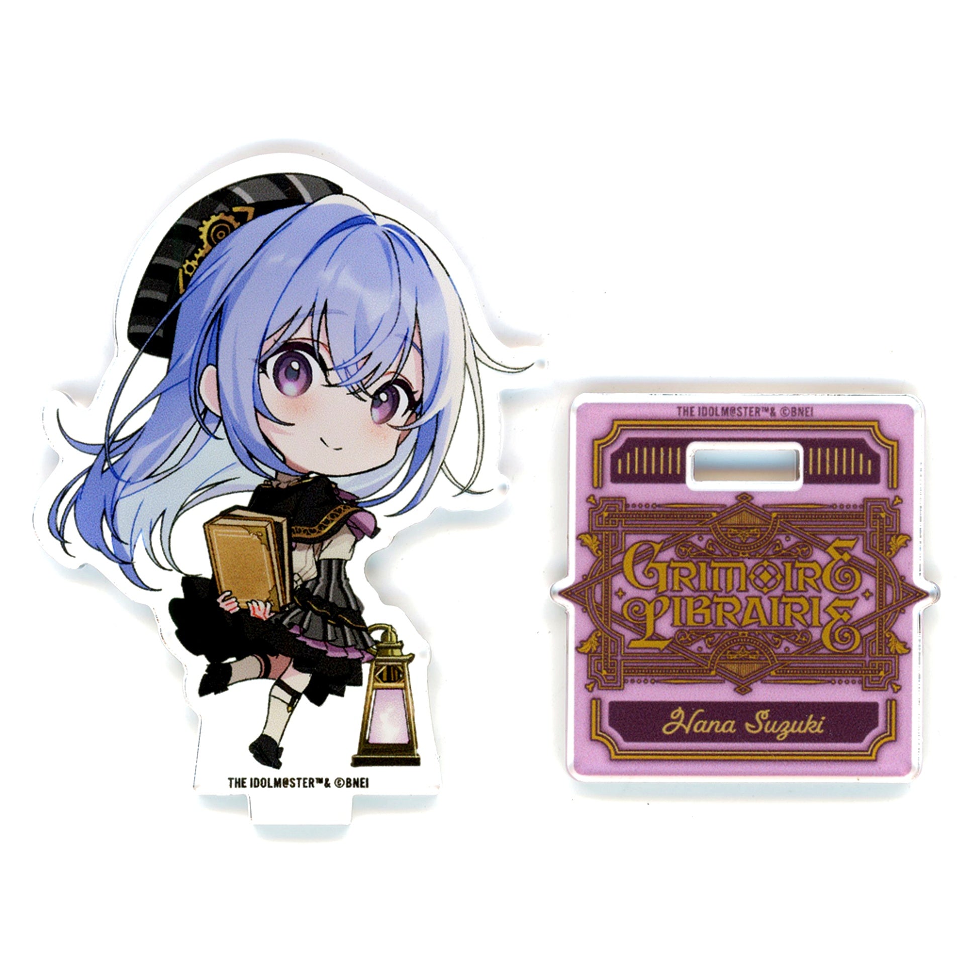 Hana Suzuki The Idolm@ster Shiny Colors Trading Chibi Character Acrylic Stand ver.2 L'Antica x TSUTAYA Grimoire Librairie [USED]